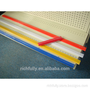 CHEAP PRICE plastic high edge Supermarket Shelf Label Holder